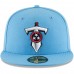 Men's Tennessee Titans New Era Light Blue Alternate Logo Omaha 59FIFTY Fitted Hat 3184426